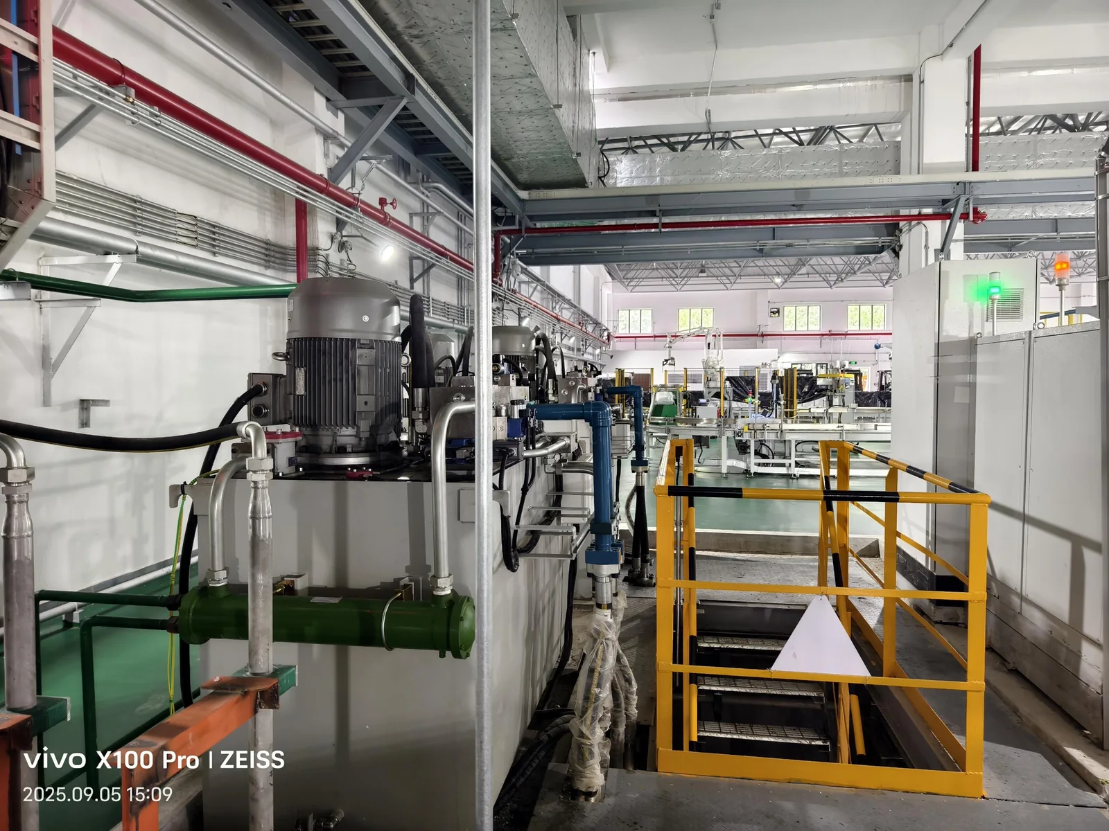 Jilin Petrochemical Organic Synthesis PlantBaling Press Hydraulic Station