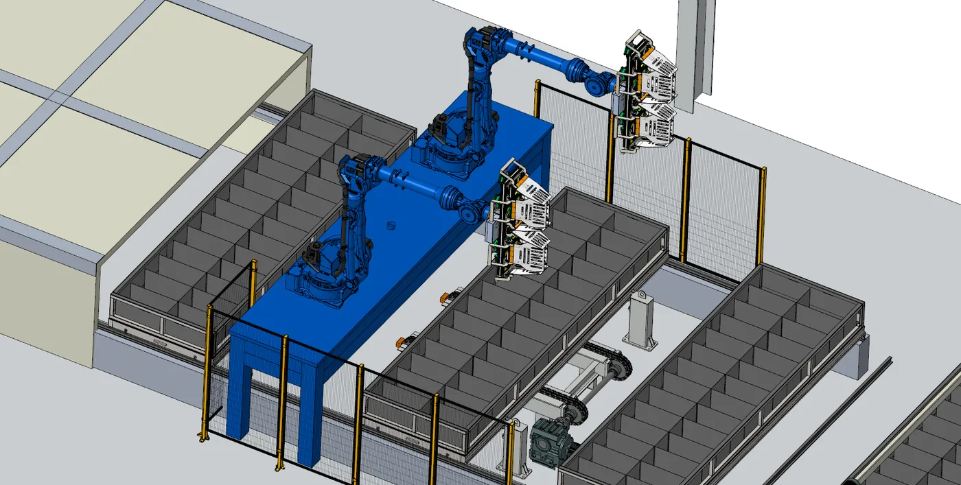 Bale Unloading Robot
